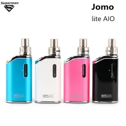 2017 Новейший Jomotech lite AIO Комплект Электронных Сигарет Жидкостью Vape пера окно Мод 40 Вт 1300 мАч Твист испаритель VS Эго Aio Jomo-184 распылителя