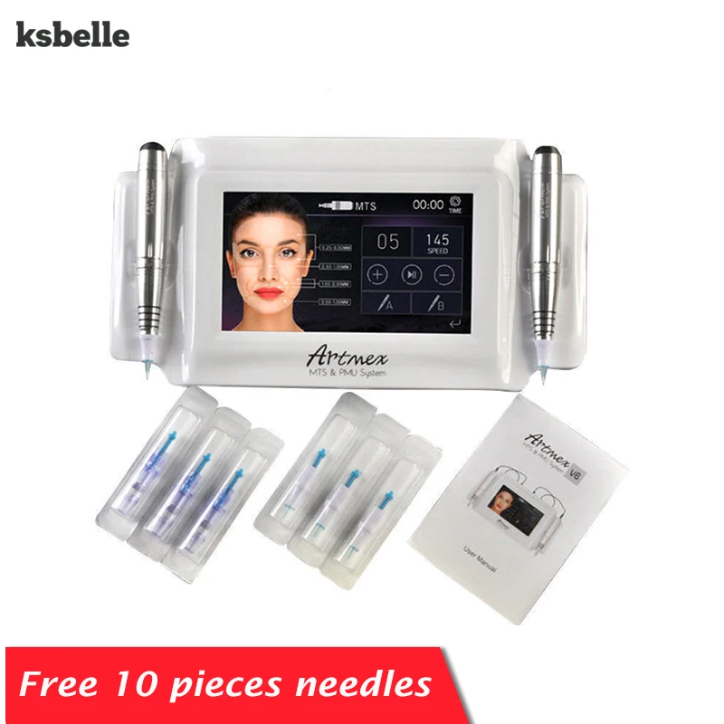 

Professional 3D Smart Permanent Makeup Cosmetic Tattoo Machine Eyebrow Makeup Eyebrow Lip Tattoo Machine With LED Touch Screen