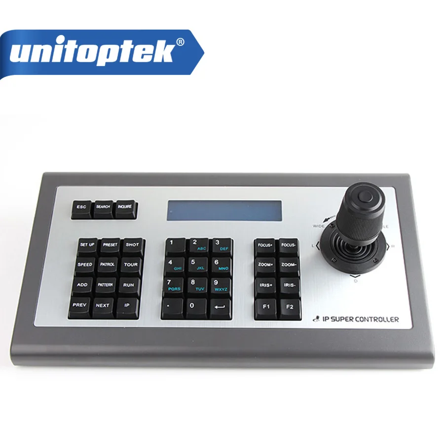 

4D 4-AXES Joystick IP PTZ Keyboard Controller Support XM Aipstar IP Security CCTV Speed Dome PTZ Camera