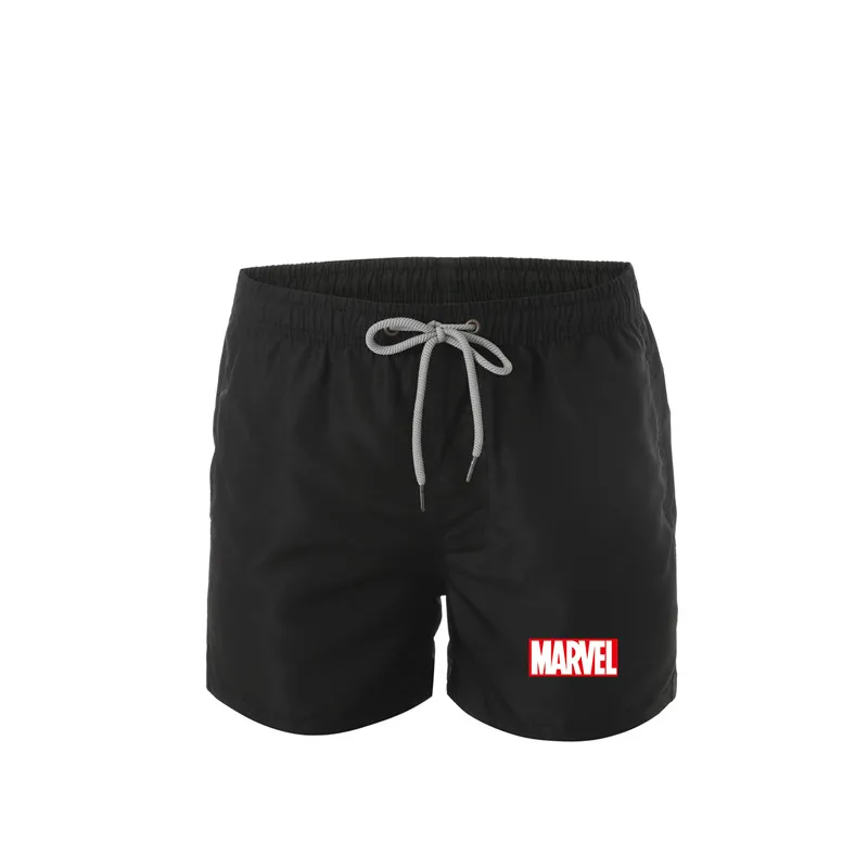 Новые мужские спортивные шорты marvel с принтом мужские спортивные шорты Брендовые мужские дышащие шорты для бега m-xxxl MMA