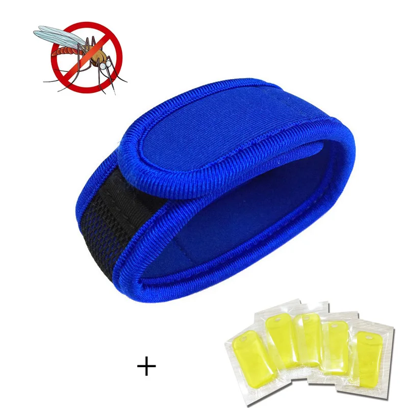 5pcs Mosquito Repellent Bracelets With 10 Refill Pellets Repellent Band