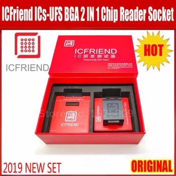 

2019 NEWEST ORIGINAL UFS adapters socket ICFriend ICs-UFS 2IN1 support UFS BGA254 BGA153 with EASY JTAG PLUS box work