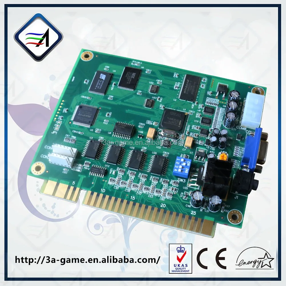 60 в 1 pcb Jamma несколько игр доска jamma Аркада доска Инициализация PAC машины игры человек