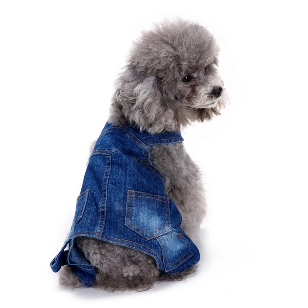 Buy Blue Jeans Bibs Overalls Pants Pet Cat Small Dogs