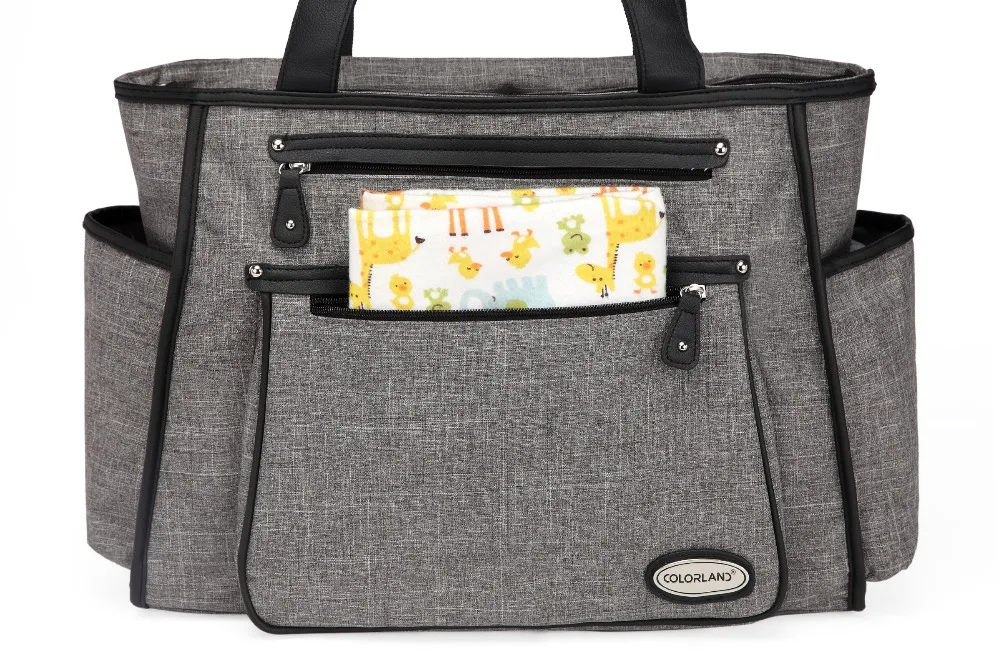 Цветная сумка-Органайзер в черно-белую полоску для детских подгузников, модная сумка для мам, сумка-мессенджер для путешествий, сумки для подгузников