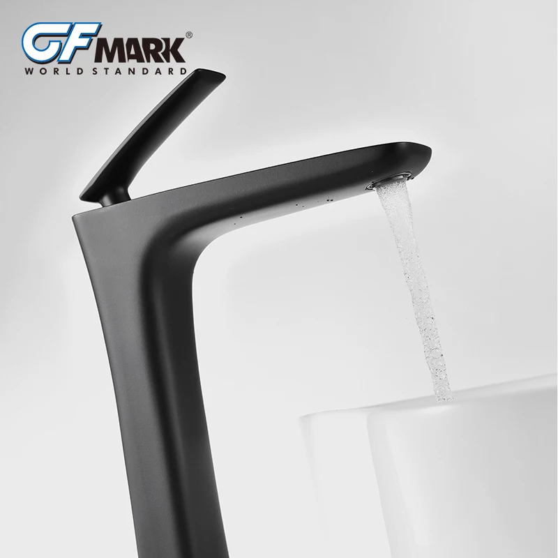 GFmark высококачественный кран современный латунный Смеситель для раковины краны