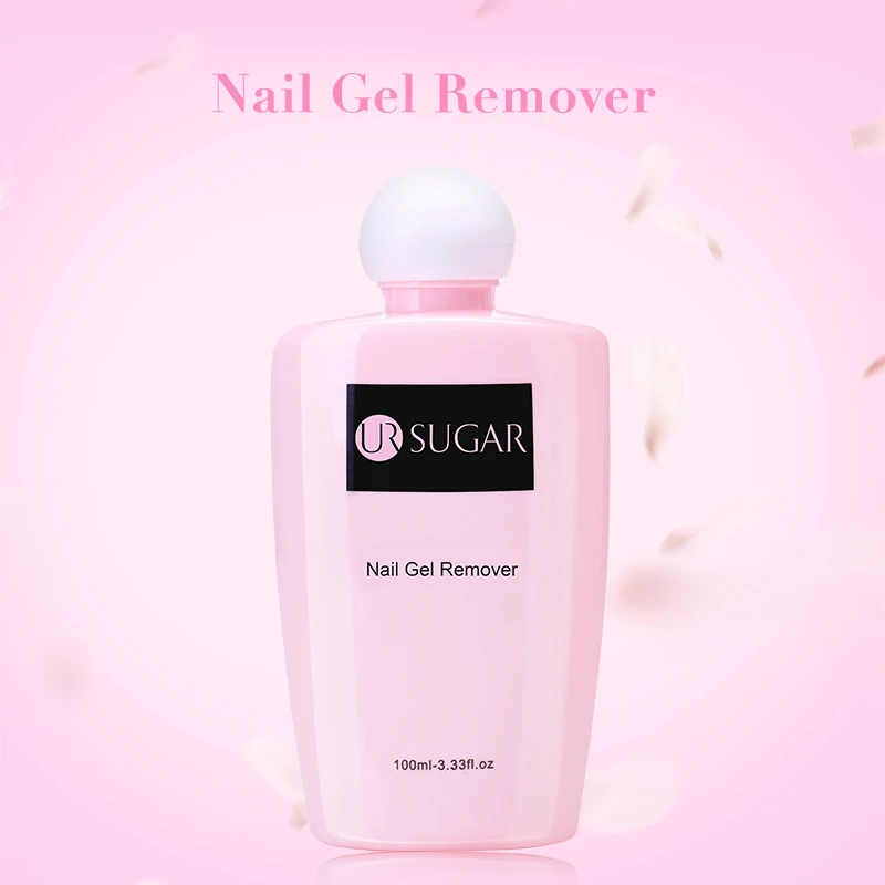 

UR SUGAR 100ml UV Gel Polish Remover LED Cleaner Excess Gel Builder UV Gel Degreaser Soak Off Nail Art Tool