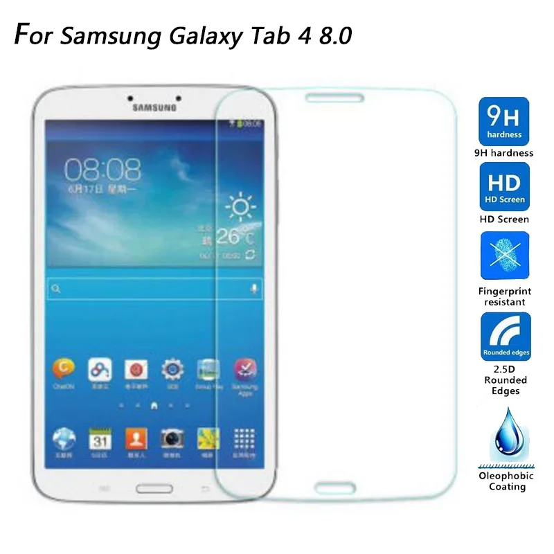 Закаленное стекло для Samsung Galaxy Tab 4 8 0 10 1 T330 T331 T335 T530 T531 T535 защитная пленка экрана |