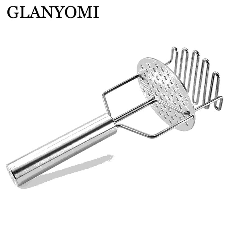 

Kitchen Gadgets Stainless Steel Potato Mud Press Mud Machine Potatoes Masher Ricer Fruit Vegetable Tools Accessories