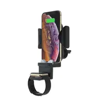 Youbina 3 в 1 Qi автомобильное беспроводное зарядное устройство концентратор вентиляционное отверстие для Apple watch 4 3 2 1 iPhone 8 x xr xs max Airpods Apple family