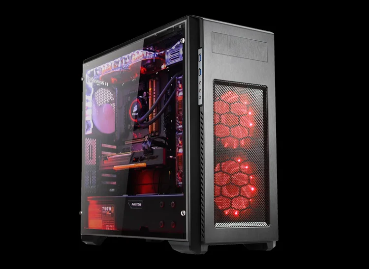 PHANTEKS Halo 140 мм RGB красочный светодиодный апертура вентилятора(совместим с 14 см вентилятором/длинным винтом/синхронным управлением материнской платы