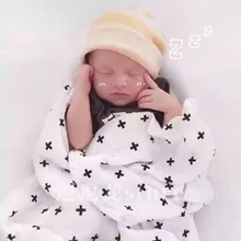 Муслиновое хлопковое Марлевое банное полотенце детское постельное белье для новорожденных хлопок сумка полотенце-пеленка ткань без флуоресцентного агента одеяло 110x110 см