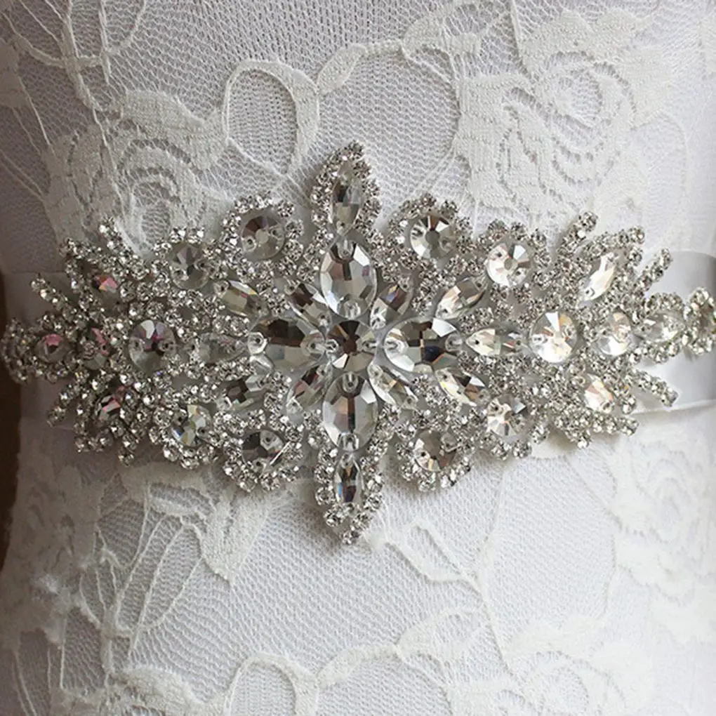Женский пояс, свадебные ленты, свадебное платье с поясом, платье для выпускного вечера с кристаллами, пояс со стразами ручной работы