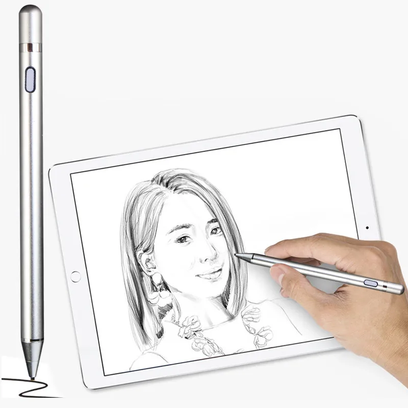 Сенсорный карандаш для iPhone, samsung, huawei, самый емкостный сенсорный экран для Apple, стилус, карандаш, ручка для iPad 4, samsung Galaxy S10, S9