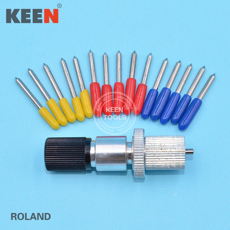 

15Pcs/Set 30/45/60 Degree Roland Cricut Cutting Tungsten carbide Plotter Vinly Cutter Blade Holder