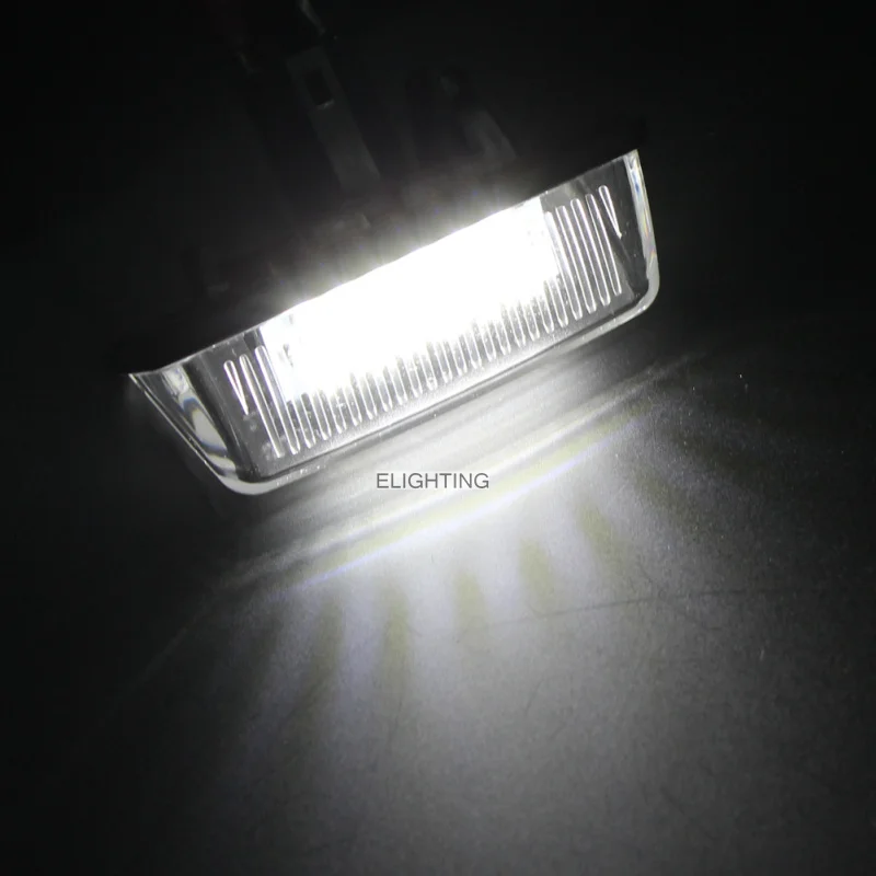 2 шт. 3528SMD светодиодное Освещение номерного знака комплект Прямая замена