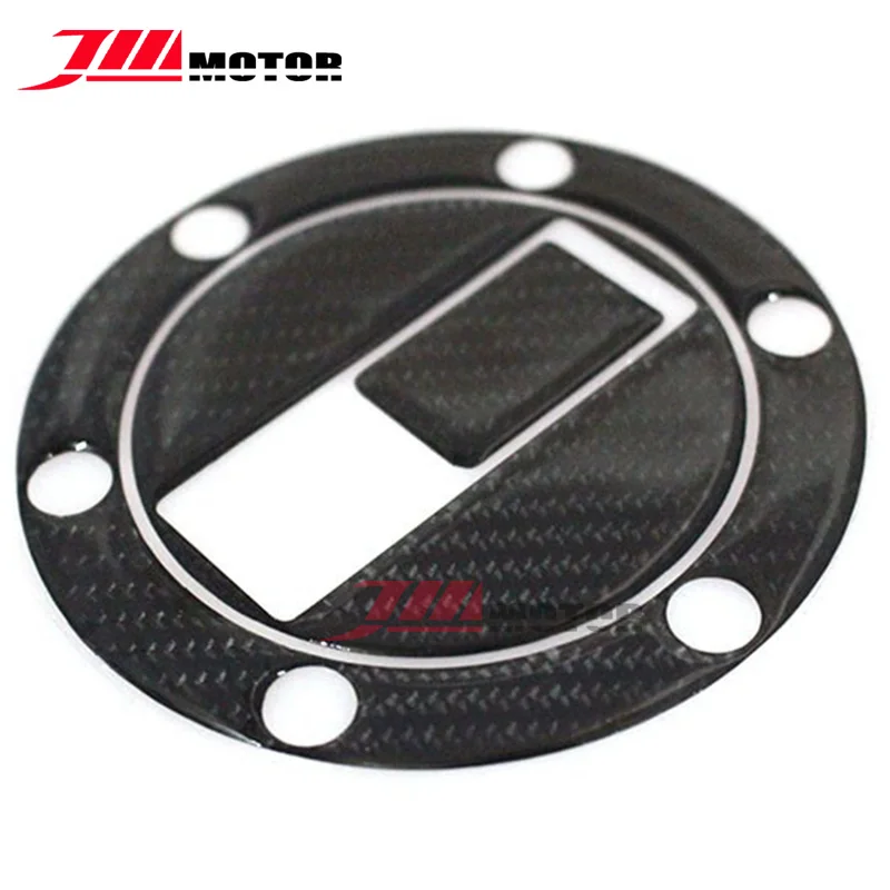 Autocollant de Moto R/éservoir en Fibre de Carbone de gaz Autocollant Bouchon Pad Carburant Protecteur for TRTIUMPH 07-14 Aprilia Shiver 750 990 Super Duke Moto Color : Black