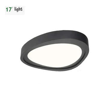 

LED modern ceilling lamp black /white color for home decoration bedroom living room acrylic lighting