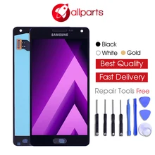 Хорошее AMOLED ЖК-дисплей для SAMSUNG Galaxy A5 2015 Дисплей A500FU A500 A500F A500M Сенсорный экран планшета замена для SAMSUNG Galaxy A5