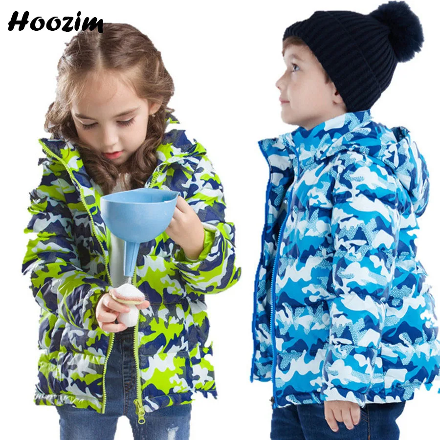 

Winter White Duck Down Jacket For Girls 9 10 11 12 Years Sport Camouflage Jacket For Boy Autumn Coat Children Cute Kids Clothes
