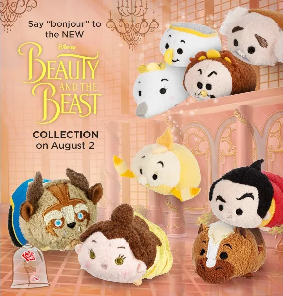 

Beauty and The Beast Stuff Mini Plush Toy Birthday Gift Phone Screen Cleaner
