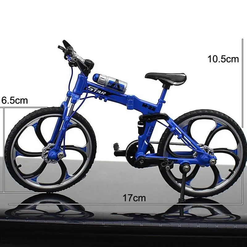 1 шт. мини Finger MTB/дорожные игрушечные велосипеды милые металлические модель велосипеда велосипед Tech Декор отличные игрушечные велосипеды bmx для детей подарок - Цвет: as photo