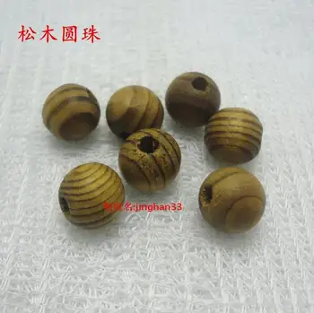 

18 20 mm Classic Brown Round Wood Beads DIY Accessories Mixed 300pcs/lot