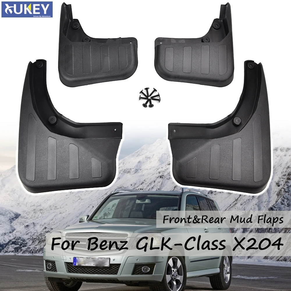 

Set Molded Mud Flaps For Mercedes-Benz GLK-Class X204 2008 - 2015 Splash Guards Mudguards Mudflaps 2009 2010 2011 2012 2013 2014