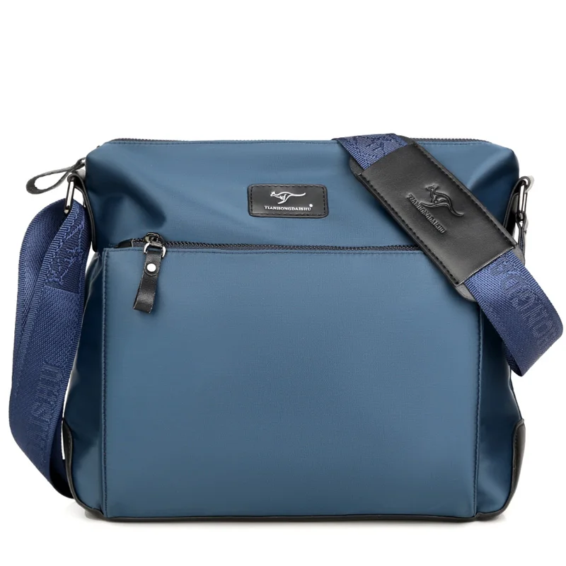 cheap Kangaroo Luxury Brand Summer Oxford Messenger Bag For Men Shoulder Bag Men Casual Nylon Crossbody Bag Male Large Capacity Flap