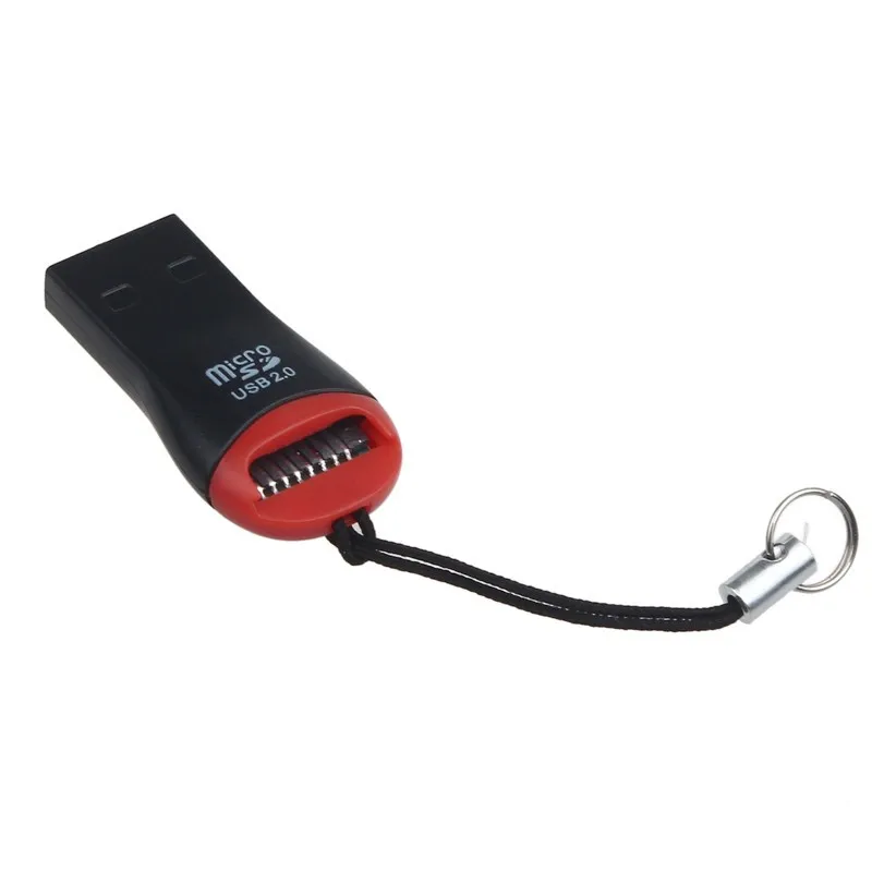 BINMER высокоскоростной USB 2,0 Мини Micro SD T-Flash TF M2 кард-ридер 90703