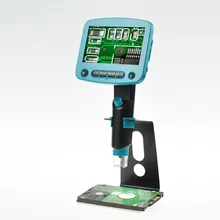 800x USB цифровой микроскоп 4,3 дюймов HD ЖК-дисплей видео для ремонта печатных плат Промышленного производства