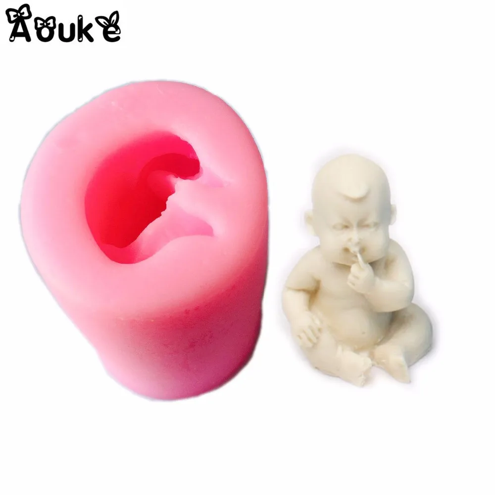 

Baby Cylinder Shape Silicone Molds Fondant Cake Mold Chocolate Biscuits Mould Cake Wedding Decorating Embossed DIY Cooking Tools