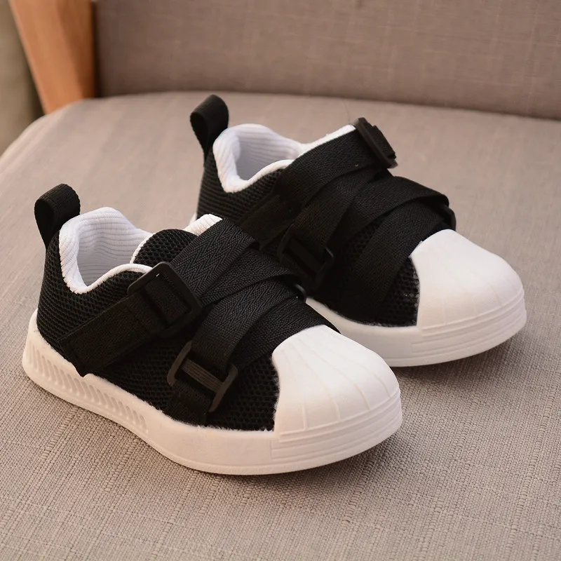 Высокое качество модная детская повседневная обувь для новорожденных нескользящая Мягкая Обувь для первых шагов детская спортивная обувь для мальчиков и девочек