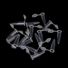 100 PCS 0.5 ML Clear Micro Plastic Test Tube Centrifuge Vial Snap Cap Container for Laboratory Sample Specimen Storage Bottles 100 PCS 0.5 ML Clear Micro Plastic Test Tube Centrifuge Vial Snap Cap Container for Laboratory Sample Specimen Storage Bottles