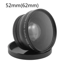 52 MM 0.45X Lente Grande Angular + Macro + Lente para Nikon D7000 D5000 D5100 D3100 D3200 D80 D90