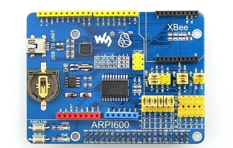 Плата расширения второго поколения B-type ARPI600 для Raspberry Pi A+ B+ Поддержка Arduino XBEE GSM GPRS щит управления двигателем