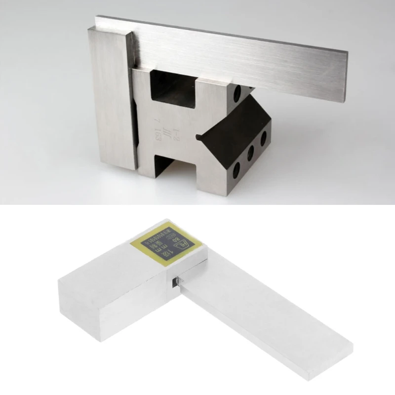 

Angle Ruler Gauge 63x40mm 90 degree Grade 1 Stainless Steel Ruler Gauge Measurer