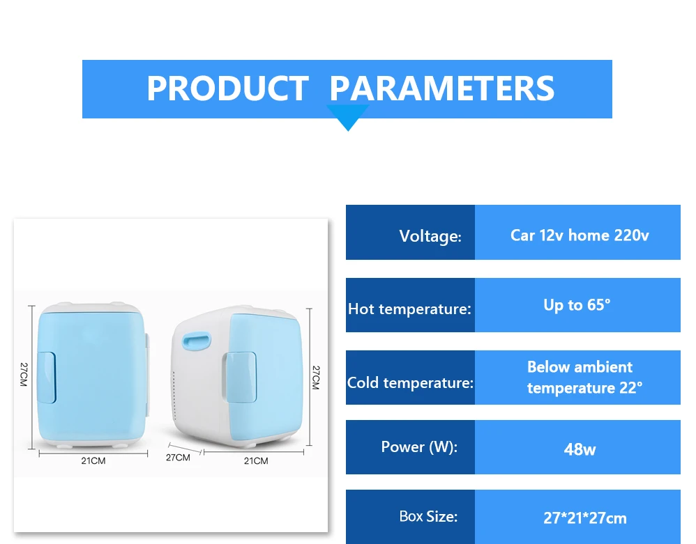 Мини 5L холодильник для авто холодильник Портативный морозильник нагреватель автомобиля Хо использовать держать Даул использовать айсбокс емкость для хранения хладагента 12 В/220 в использовании