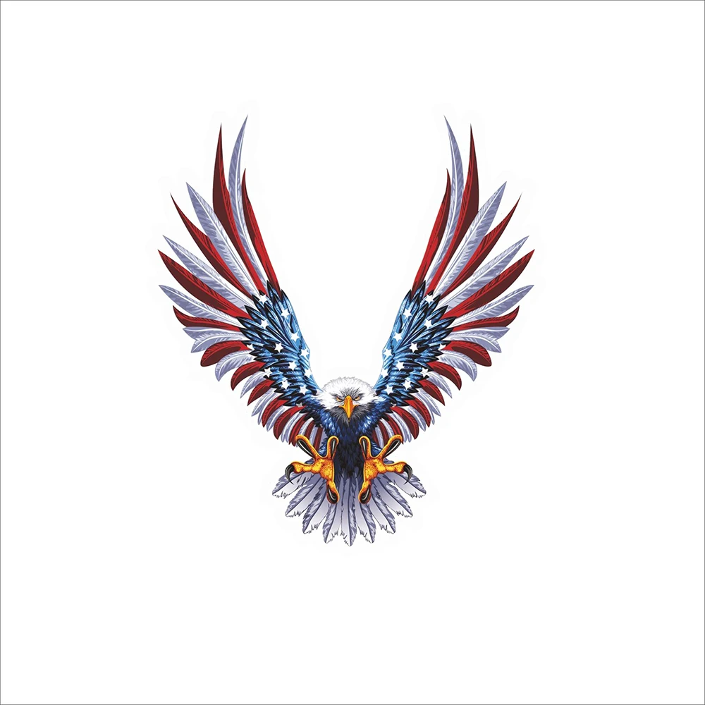 

Vulture American Flag Car Window Bumper Laptop Truck Vinyl Sticker Personality Accessories Car