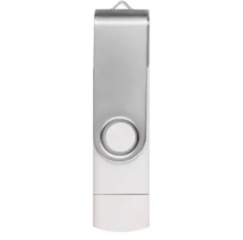 Eansdi USB флэш-накопитель cle usb флеш-накопитель 128 г otg флеш-накопитель USB 2,0 смартфон флеш-накопитель 4/8/16/32/64 ГБ запоминающие устройства подарок - Цвет: Белый