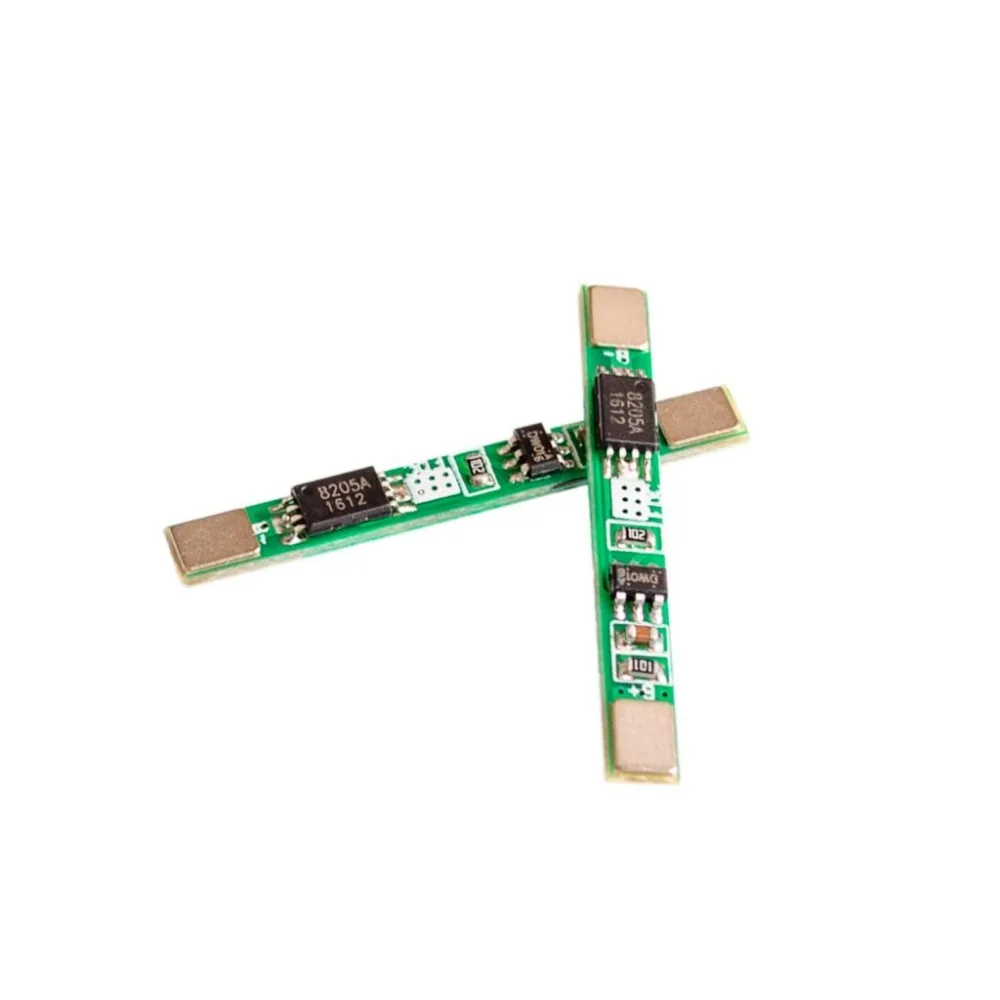 

5pcs/Lot 1S 3.7V 4A Li-Ion BMS PCM 18650 Battery Protection Board PCB For 18650 Lithium Ion Li Battery Double MOS