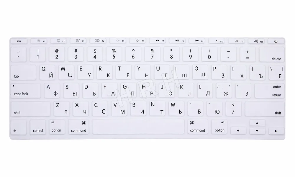 HRH-RUSSIAN-Letter-Silicone-Gel-US-Keyboard-Cover-Skin-Protector-Protective-FILM-for-MacBook-Air-11 (1)