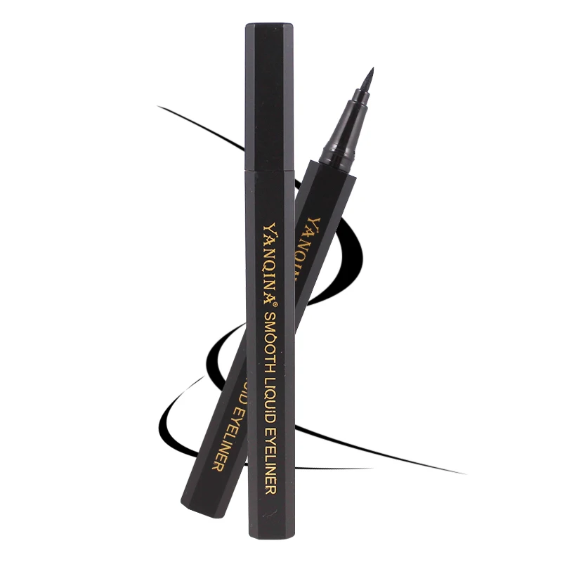 YANQINA 36H Long-lasting Eyeliner Pen Eyes Makeup Cosmetics Black Liquid Eye Liner Pencil Waterproof Eyeliners Make up Ink Stick YANQINA 36H Long-lasting Eyeliner Pen Eyes Makeup Cosmetics Black Liquid Eye Liner Pencil Waterproof Eyeliners Make up Ink Stick