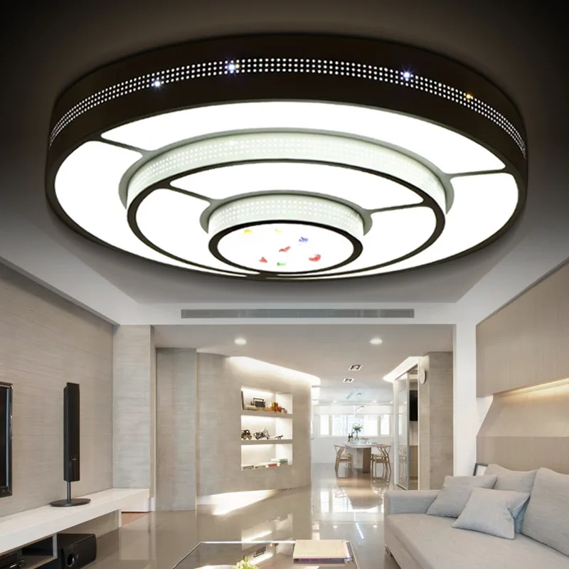 2015 new ceiling lights lamparas de techo luminarias para sala ... Plafones para salon