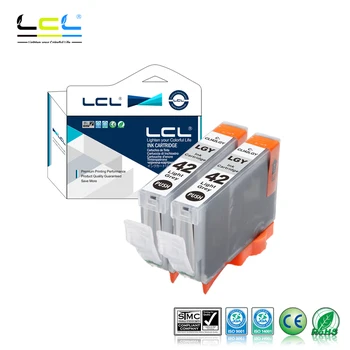 

LCL CLI42 CLI-42LGY CLI-42 CLI 42 (2-Pack L.Grey) Toner Cartridge Compatible for Canon PIXMA Pro-100/Pro-100S