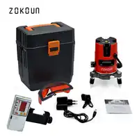 Wonderful laser module 5 lines 6 points self-leveling tilt slash functional laser level tools with laser receiver or detector