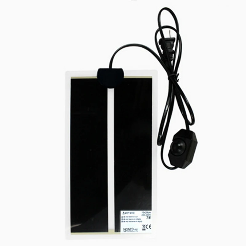 2018 1pcs Heat Mat Reptile Brooder Incubator Pet Pad Heating Drink Plug