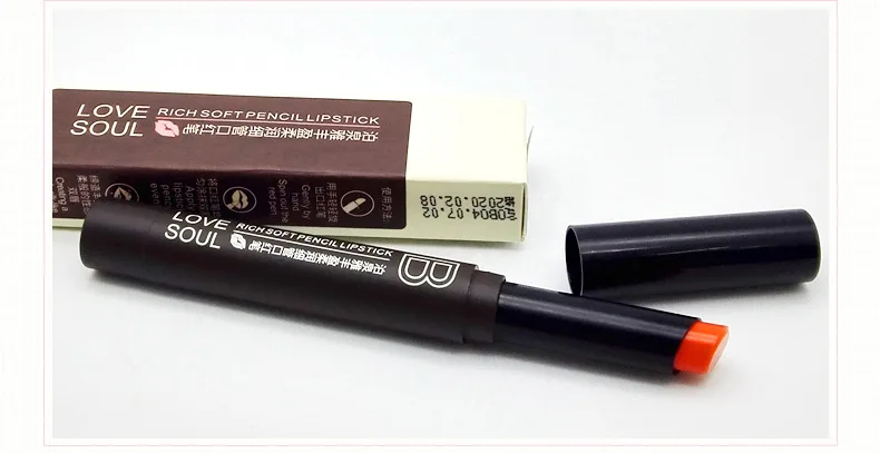 BIOAQUA 8 расцветок длительный увлажняющий Гладкий Помада-карандаш пигмента Обнаженная Matte Lip Stick ручка Макияж Питательный бальзам косметический