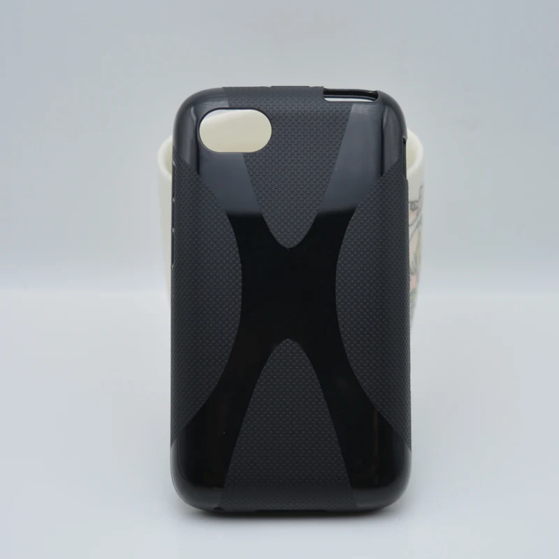 Simple And Fashion TPU Soft Gel X Line Wave Cover Case For