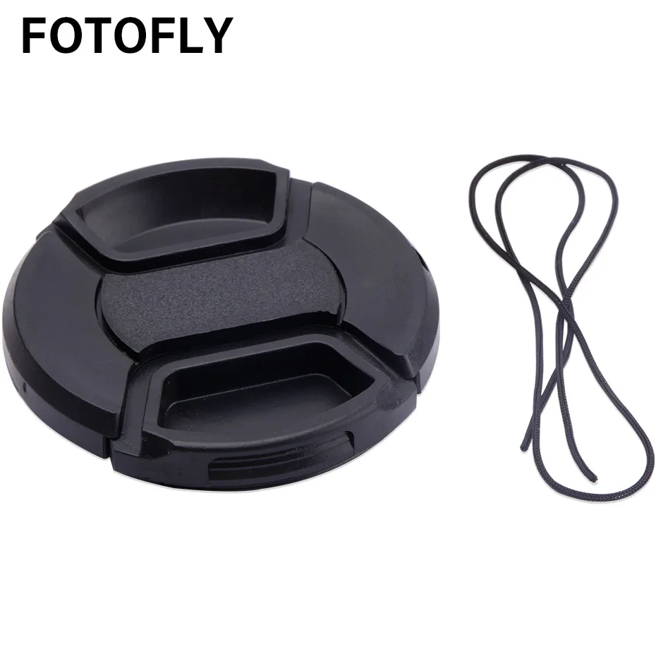 

40.5 43 46 49 52 55 58 62 67 72 77 82mm Dust-proof Camera Lens Caps For Nikon Canon Pentax Fujifilm Protective Camera Lens Cover